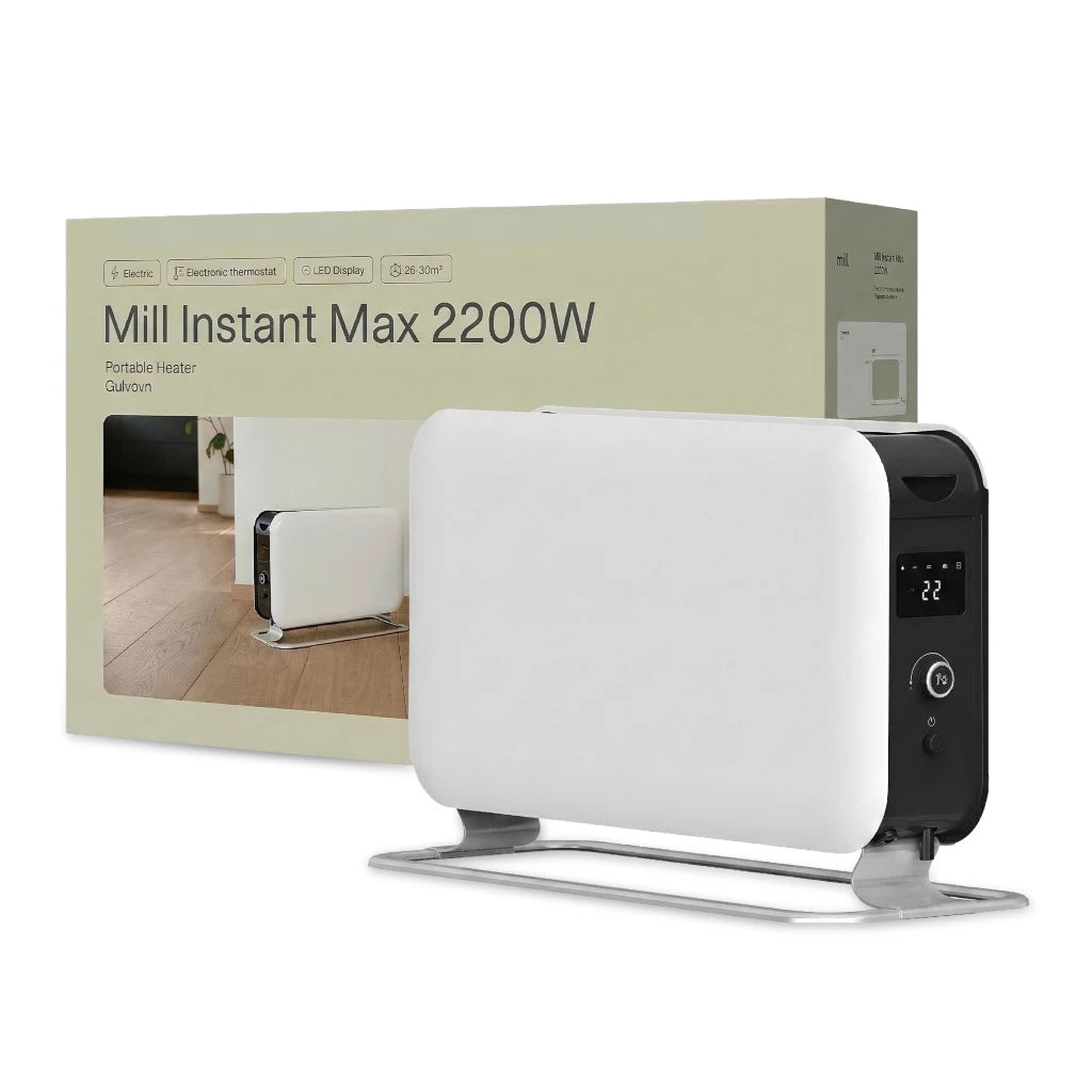 Mill Instant Max LED Portable Heater, 2200W