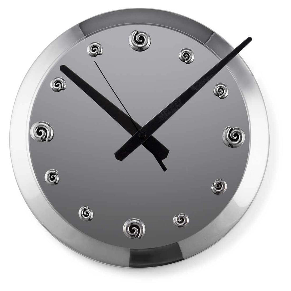 Carrol Boyes Large Wall Clock, Coil
