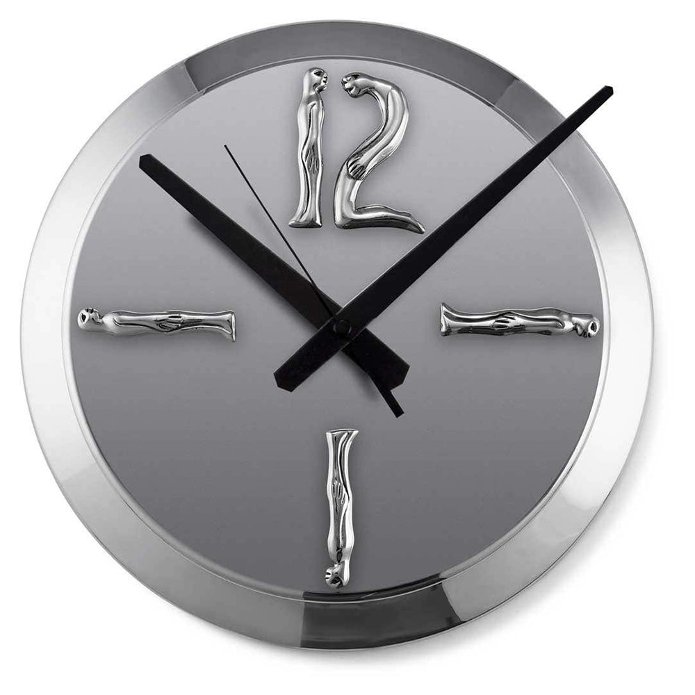 Carrol Boyes Large Wall Clock, Woman Man