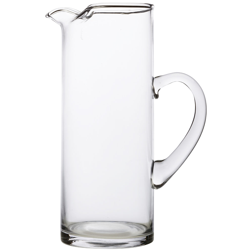 Maxwell & Williams Diamante Cylindrical Glass Water Jug, 1.5L