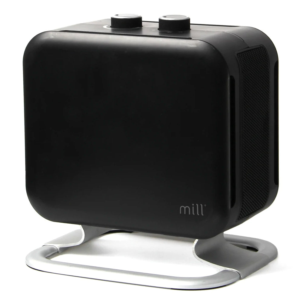 Mill Black Compact PTC Fan Heater