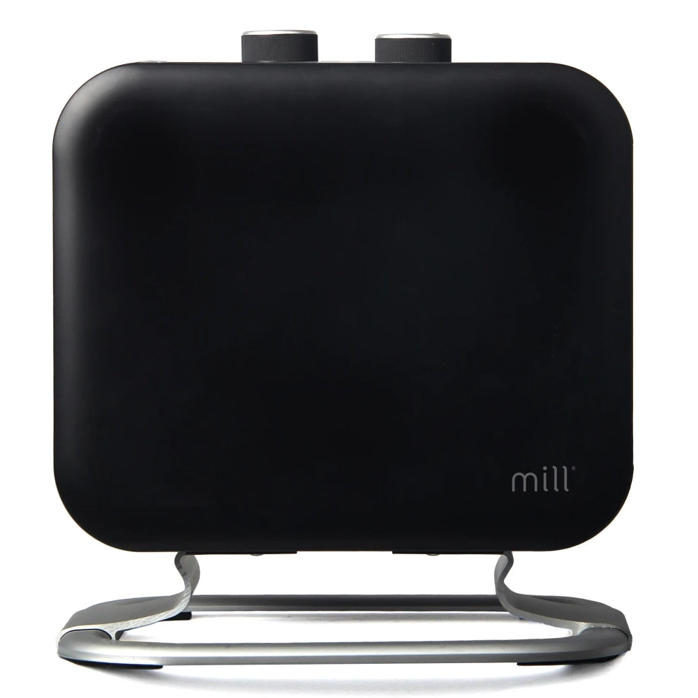 Mill Black Compact PTC Fan Heater