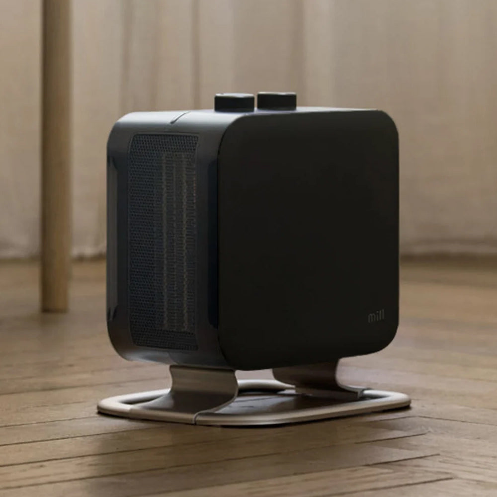 Mill Black Compact PTC Fan Heater