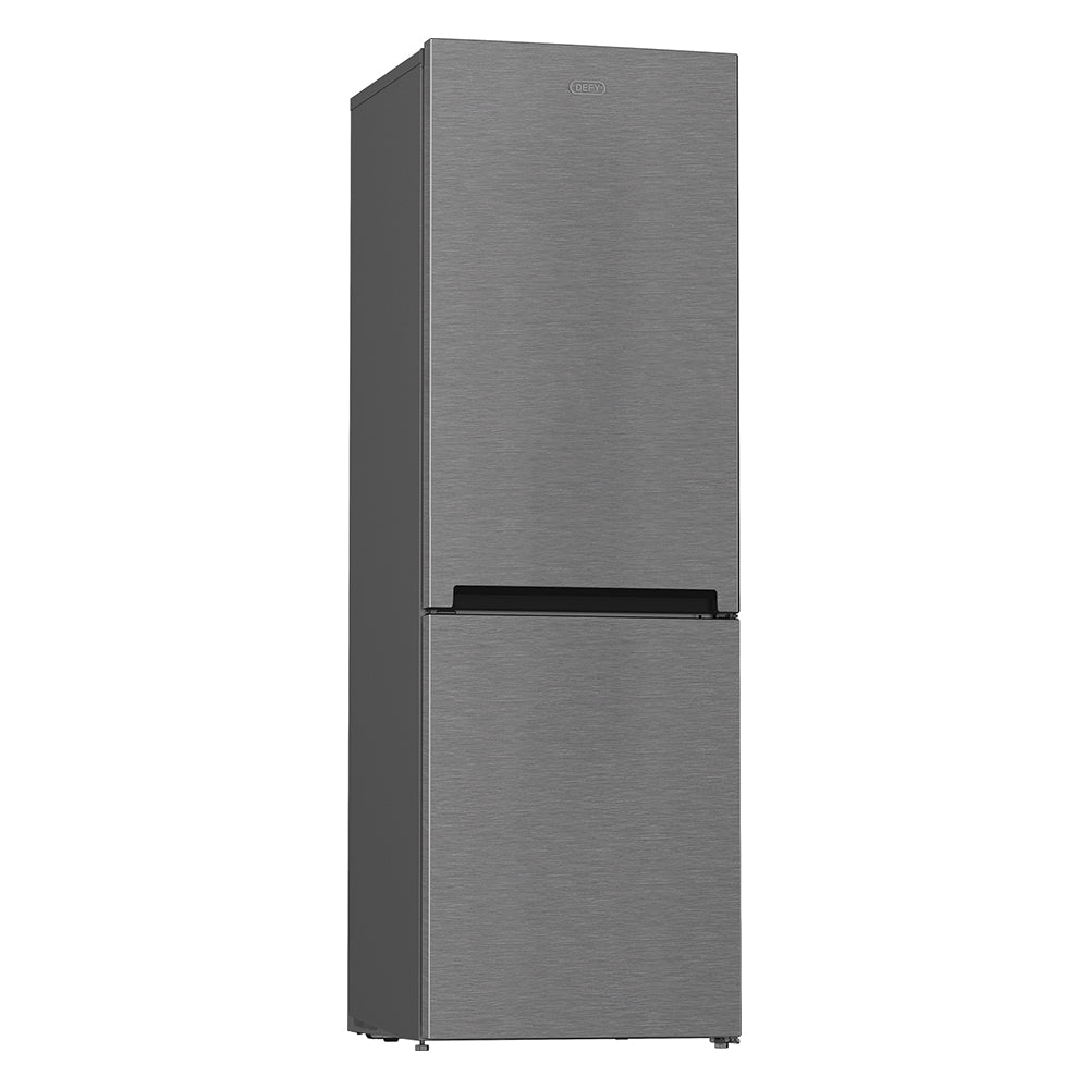 Defy 350L Satin Metallic Combi Refrigerator, DAC622