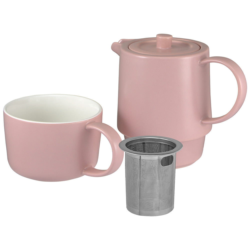 Maxwell & Williams Cafe Life Tea For One With Infuser, 450ml
