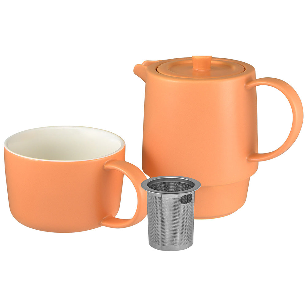 Maxwell & Williams Cafe Life Tea For One With Infuser, 450ml
