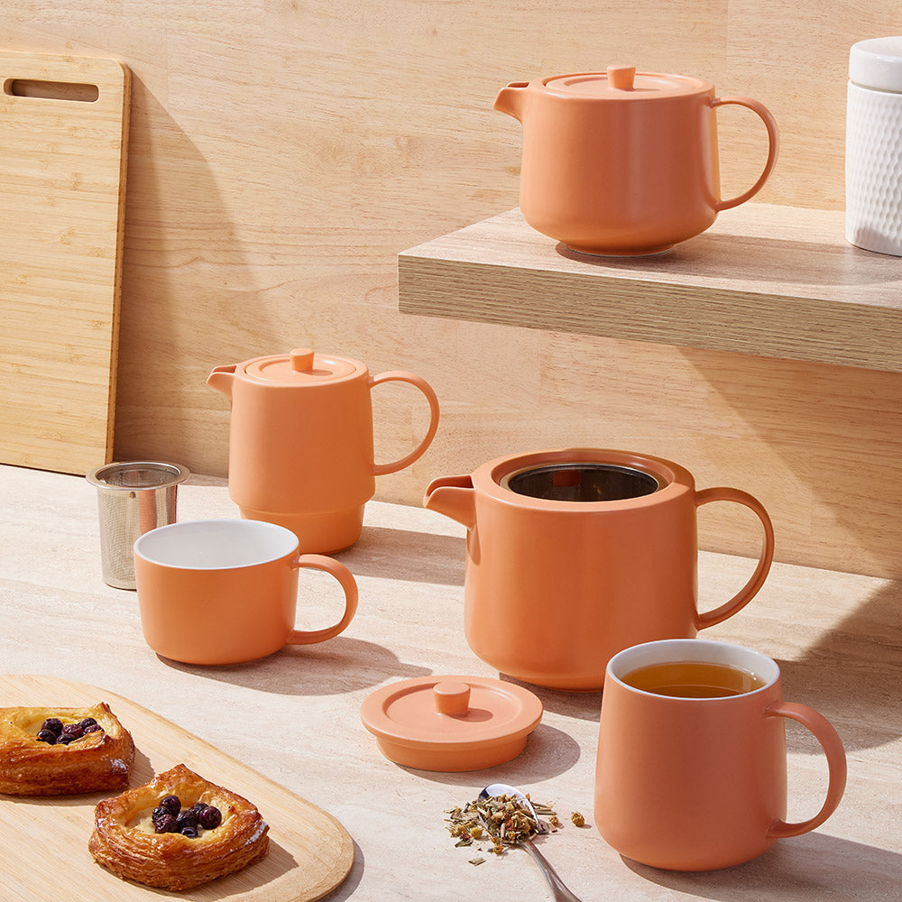 Maxwell & Williams Cafe Life Tea For One With Infuser, 450ml