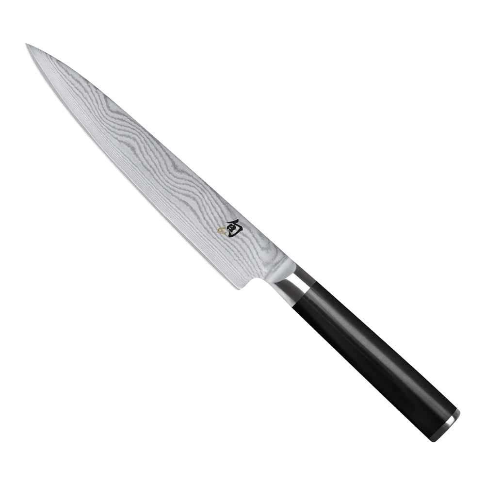 KAI Shun Classic Damascus Left-Handed Utility Knife, 15cm