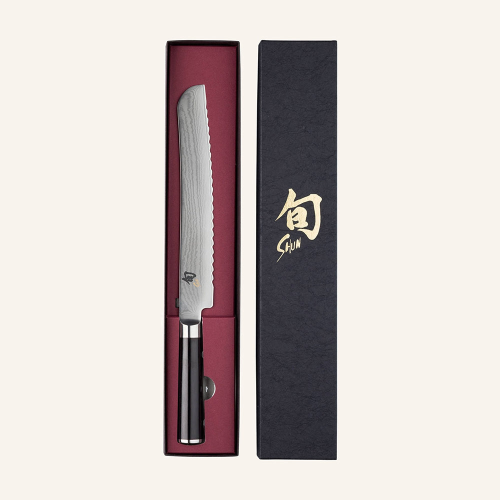 KAI Shun Classic Damascus Bread Knife, 23cm