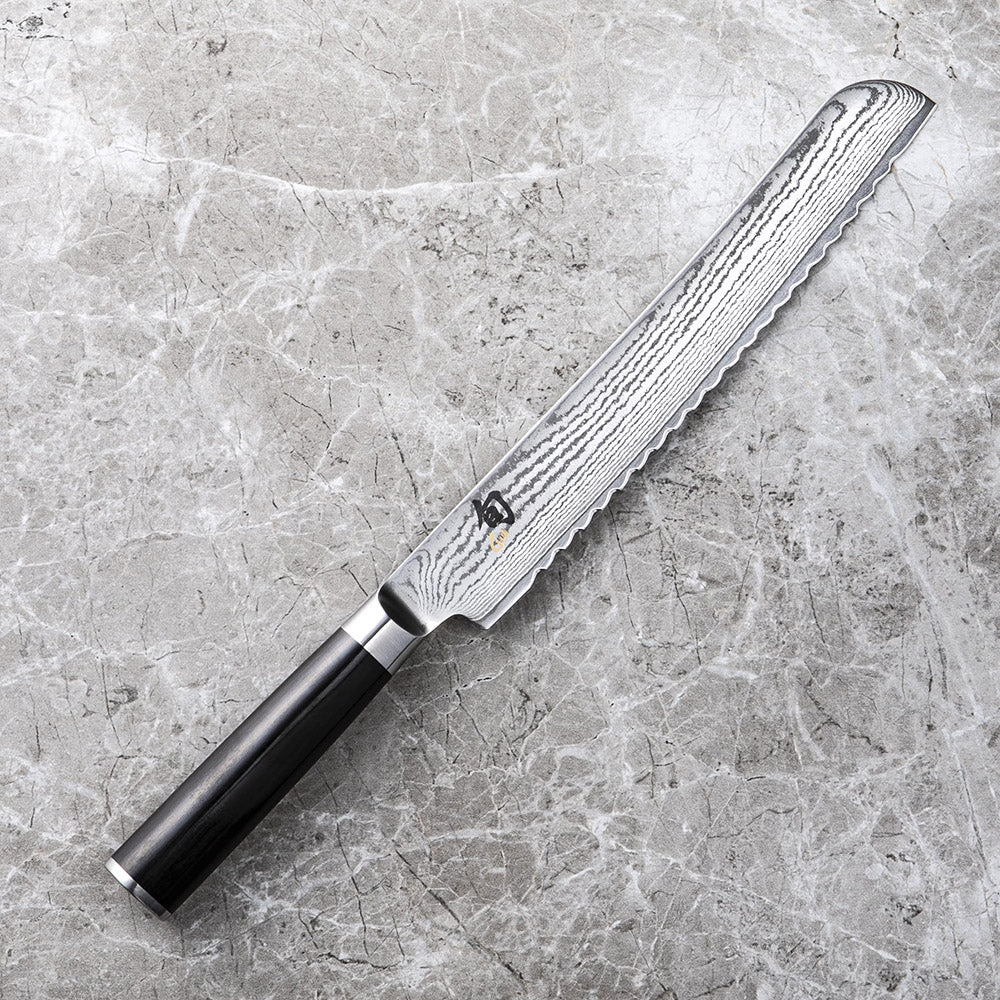 KAI Shun Classic Damascus Bread Knife, 23cm