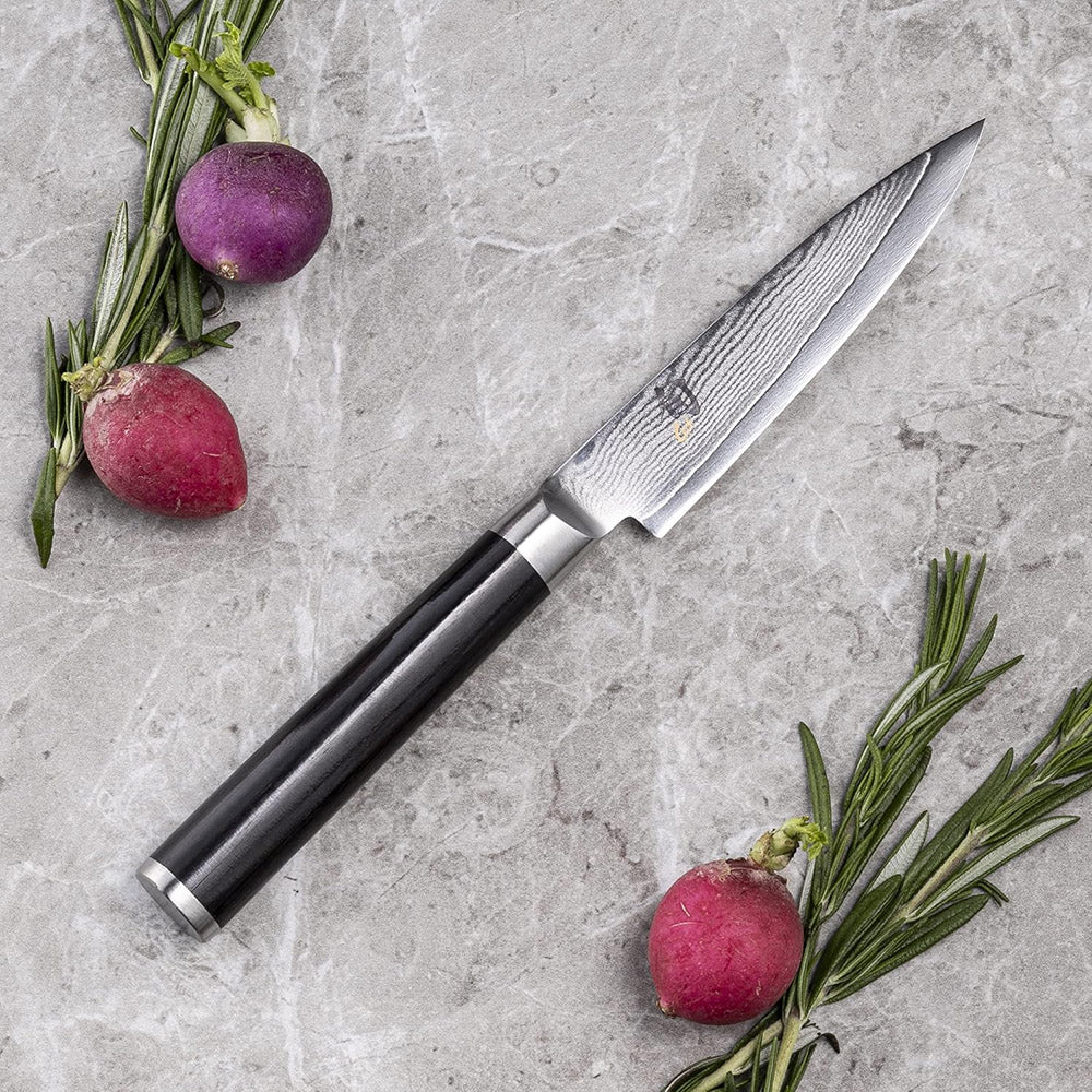 KAI Shun Classic Damascus Left-Handed Utility Knife, 15cm