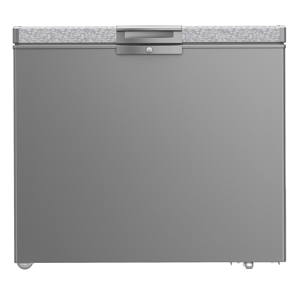 Defy 254L Satin Metallic Chest Freezer
