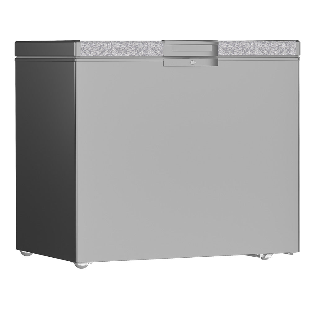 Defy 254L Satin Metallic Chest Freezer