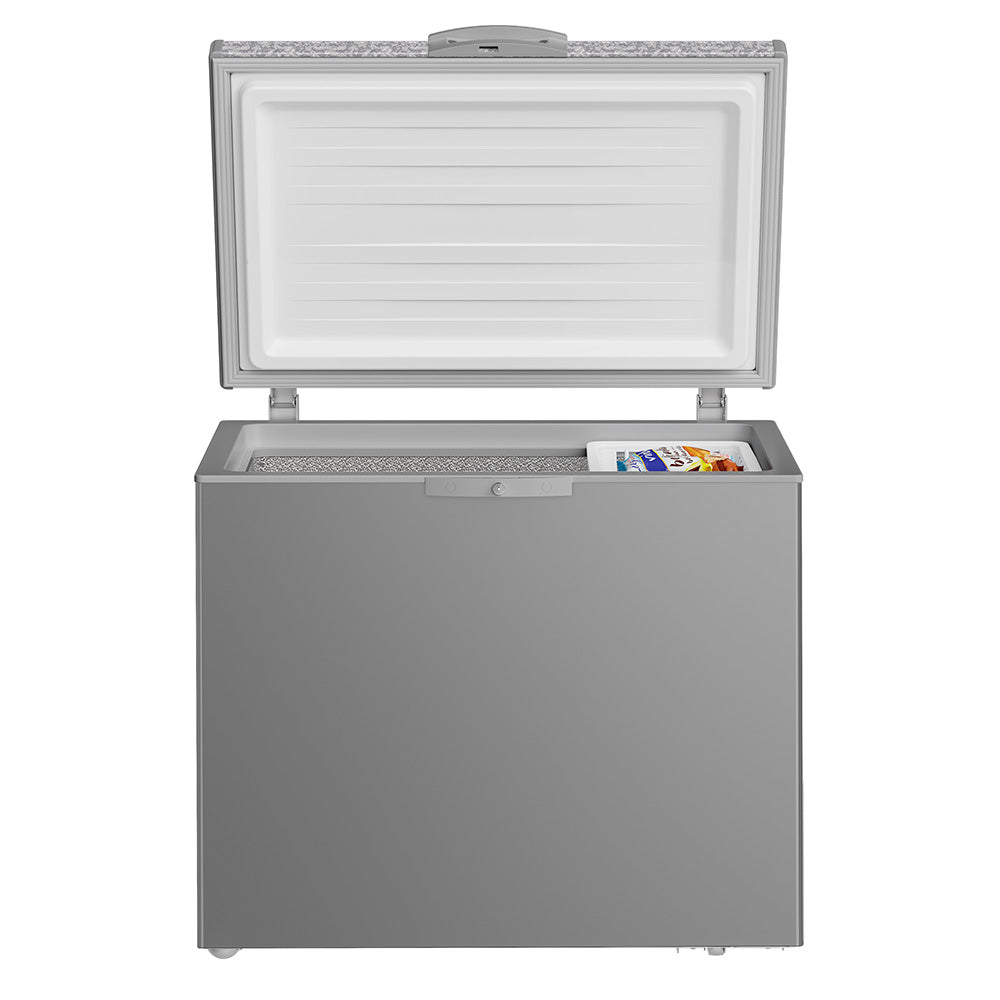 Defy 254L Satin Metallic Chest Freezer