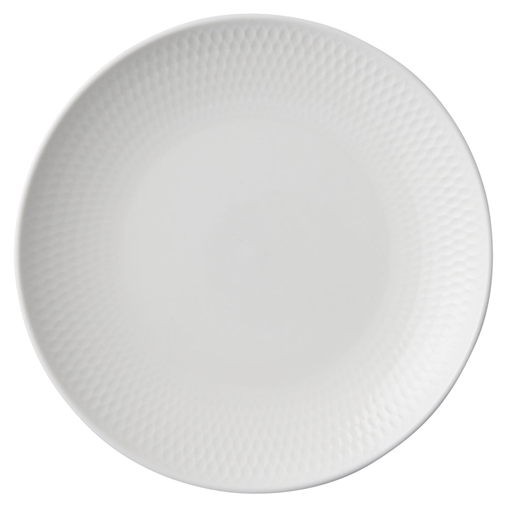 Maxwell & Williams White Basics Diamonds Coupe Side Plate, 15cm