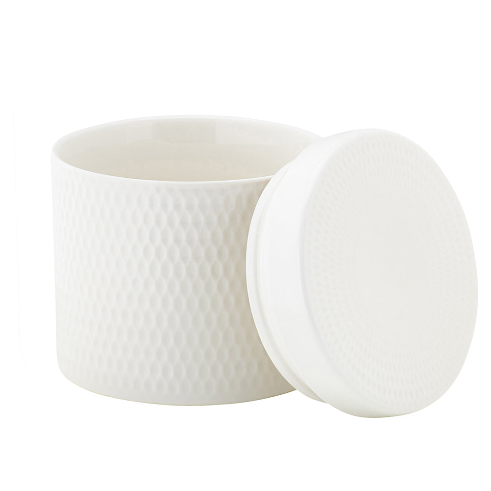Eetrite White Basics Diamonds Canister, 600ml