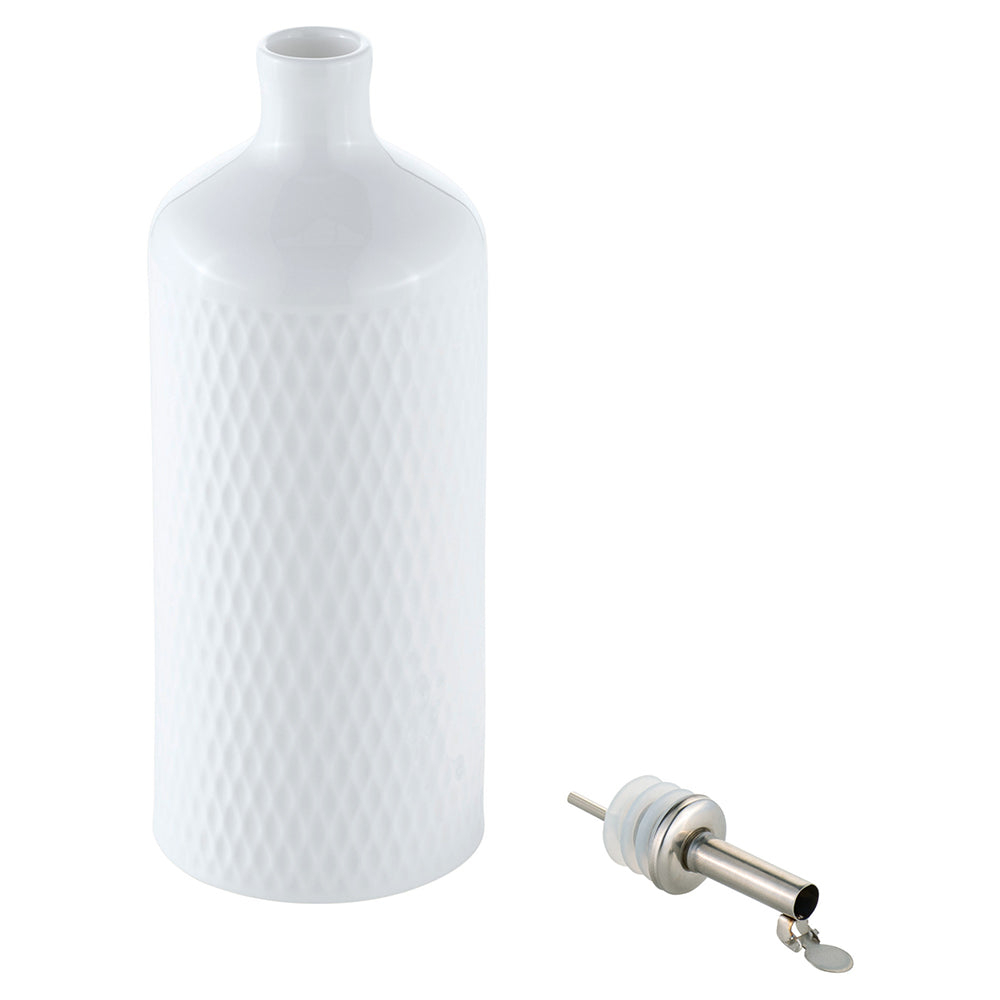 Eetrite White Basics Diamonds Oil Dispenser, 500ml