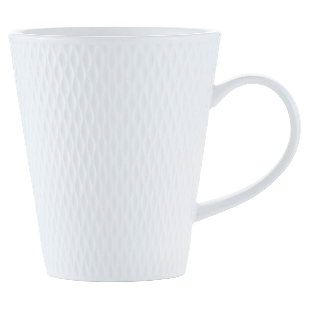 Eetrite White Basics Diamonds Conical Mug
