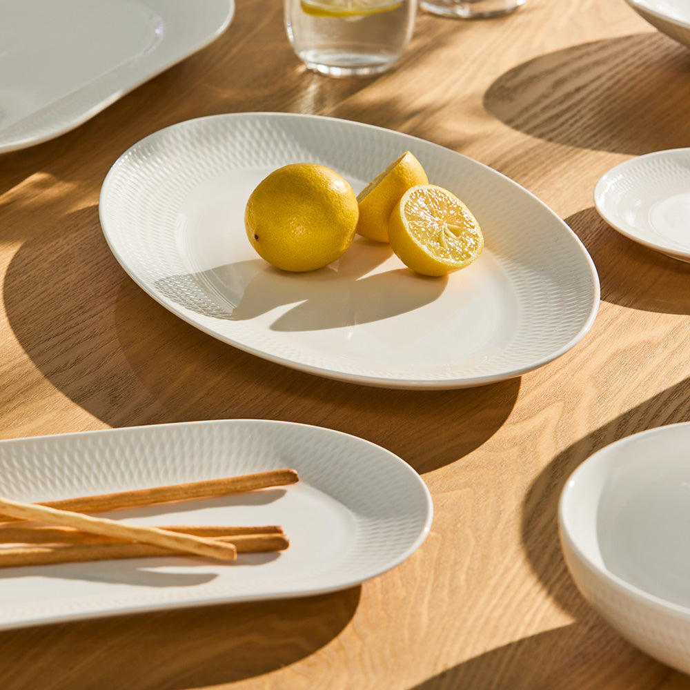 Maxwell & Williams White Basics Diamonds Oblong Platter