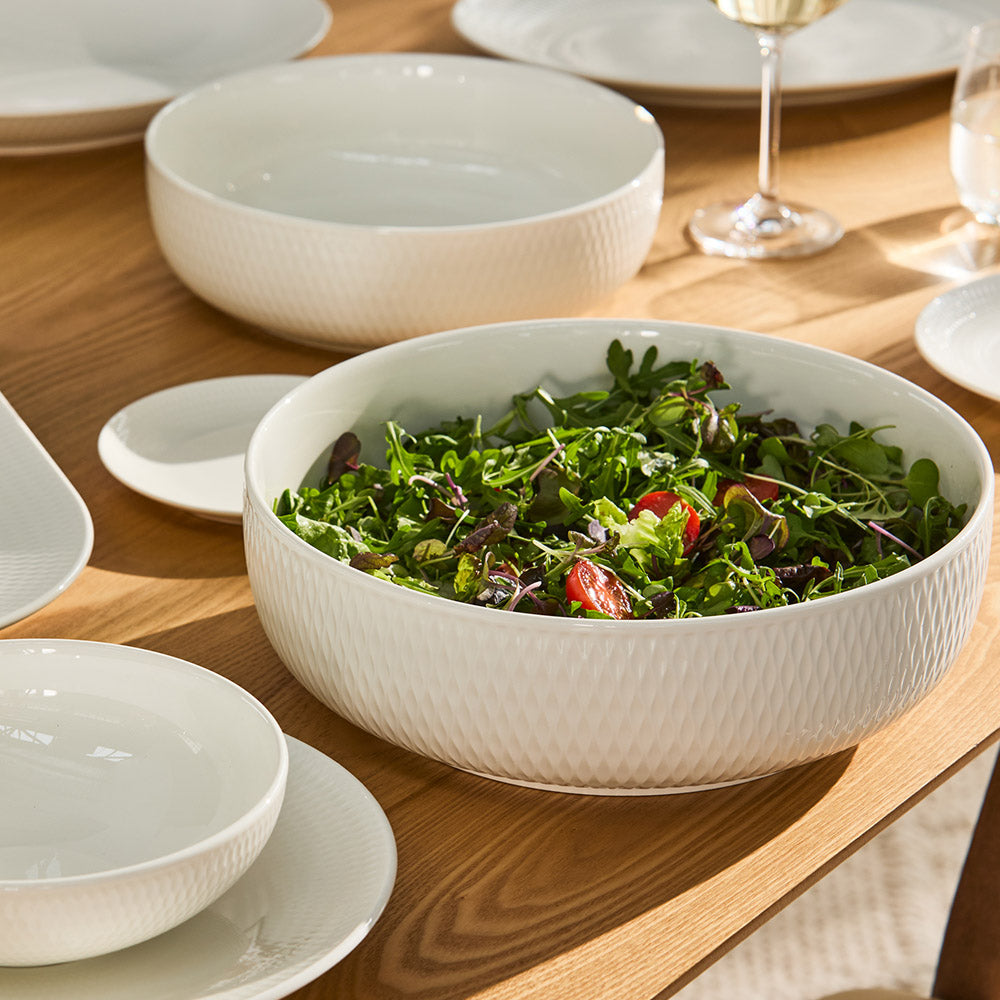 Maxwell & Williams White Basics Diamonds Serving Bowl