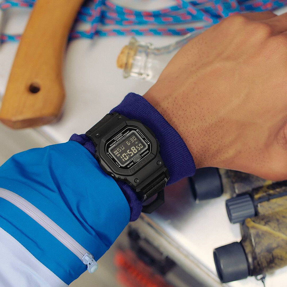 Casio G-Shock Men's 200m Digital Wrist Watch, DW-5600MNC
