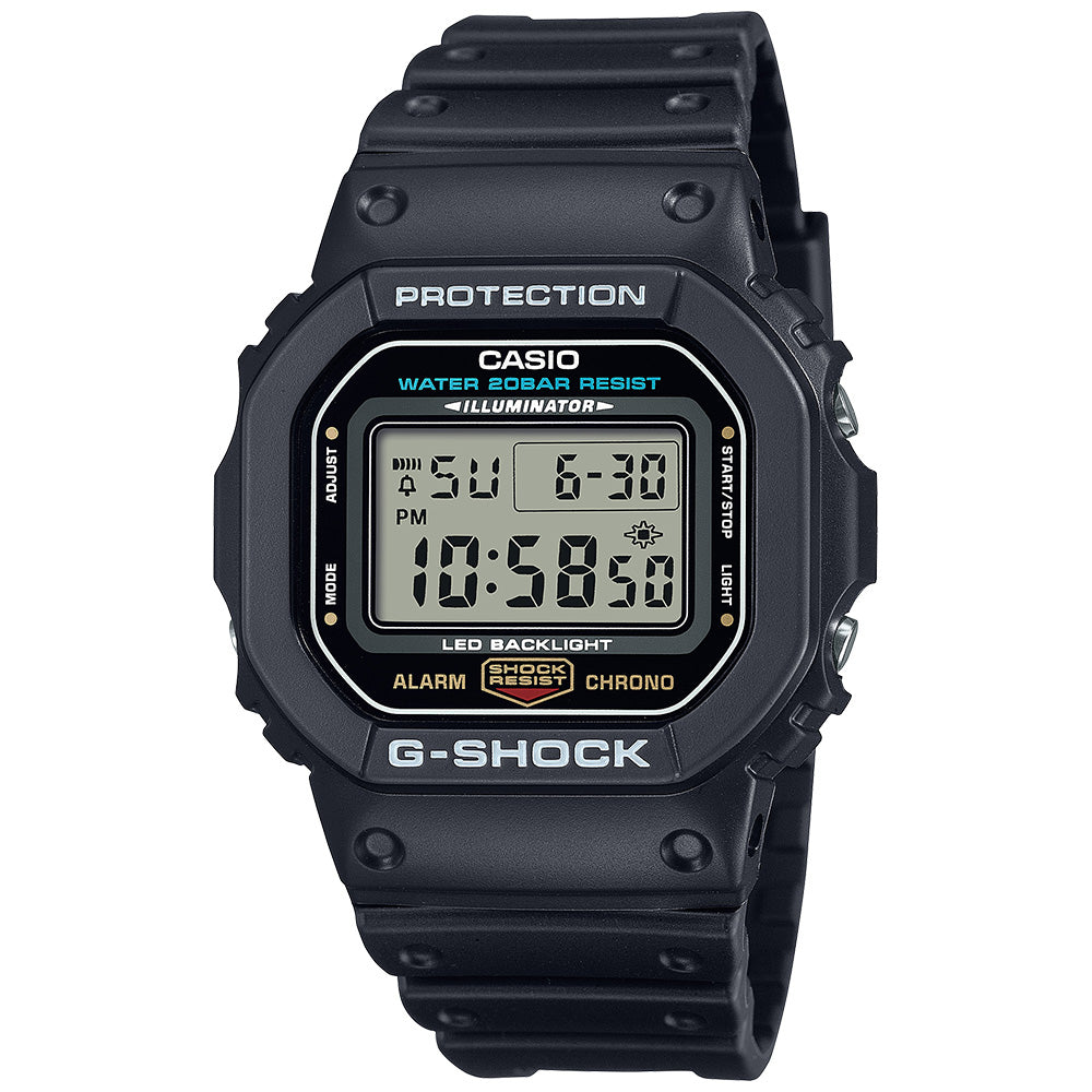 Casio G-Shock Men's 200m Digital Wrist Watch, DW-5600UE-1DR