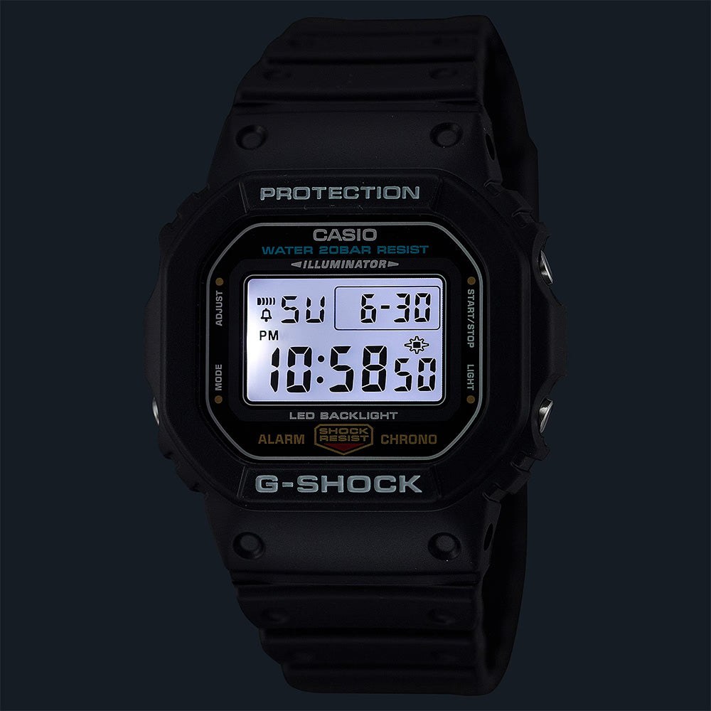 Casio G-Shock Men's 200m Digital Wrist Watch, DW-5600UE-1DR
