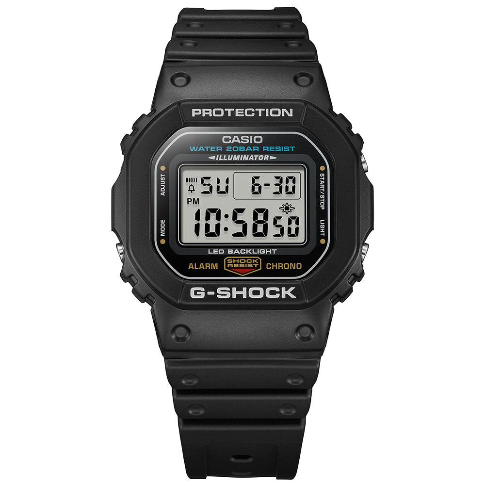 Casio G-Shock Men's 200m Digital Wrist Watch, DW-5600UE-1DR