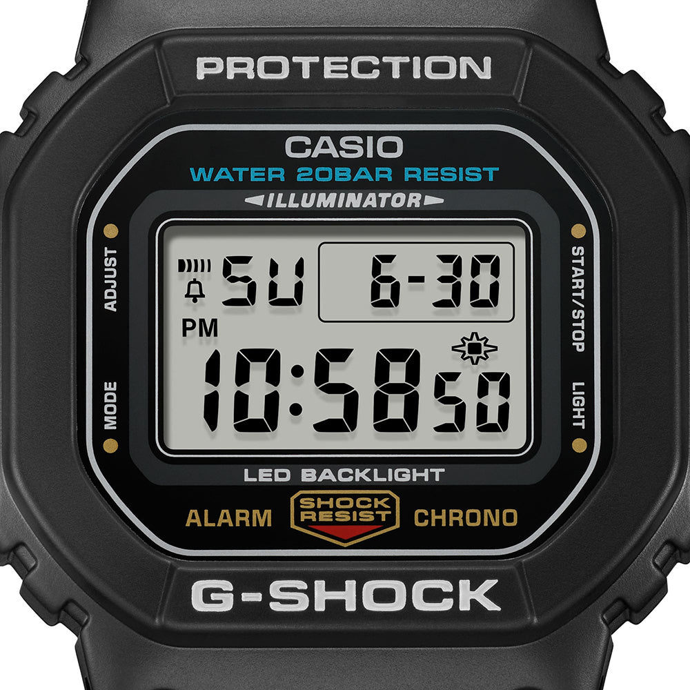 Casio G-Shock Men's 200m Digital Wrist Watch, DW-5600UE-1DR