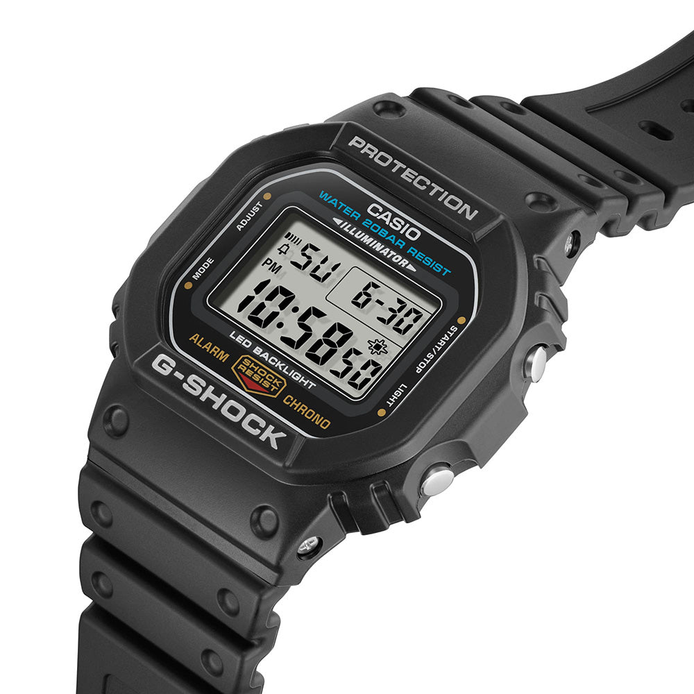 Casio G-Shock Men's 200m Digital Wrist Watch, DW-5600UE-1DR