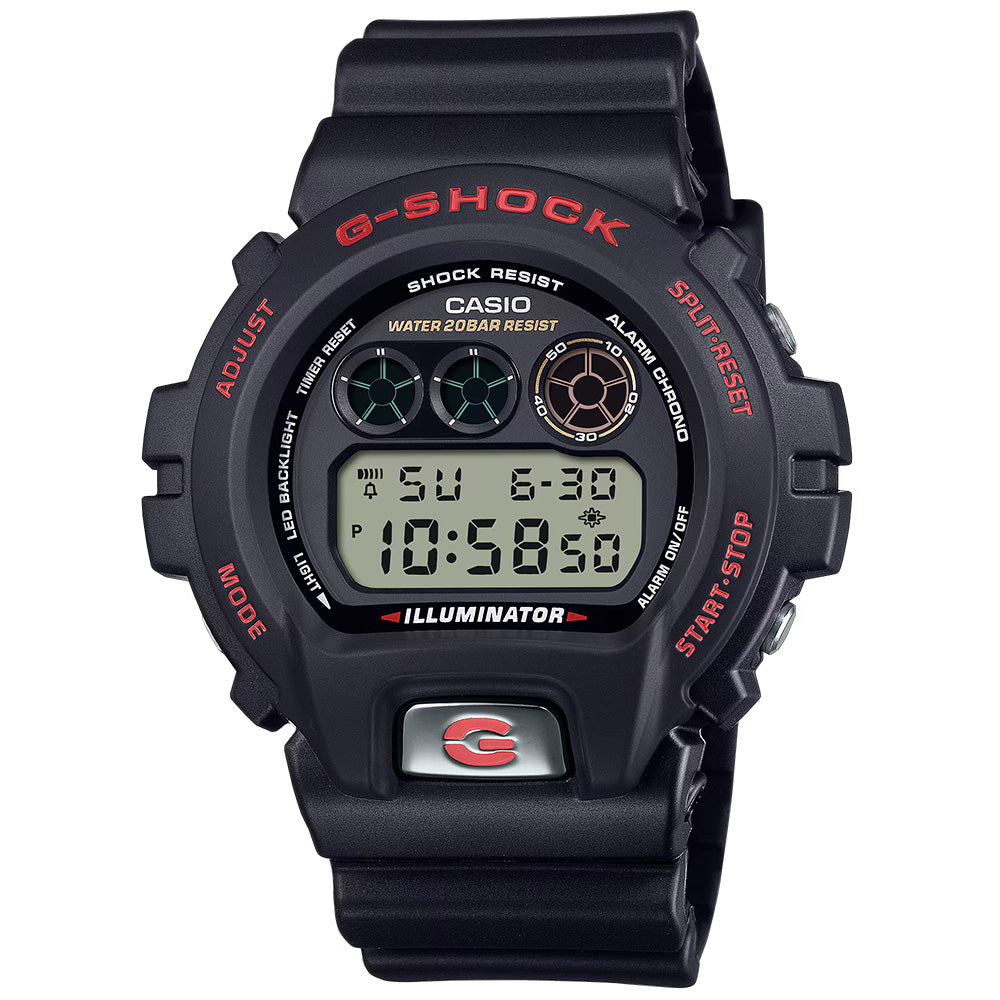 Casio G-Shock Men's 200m Digital Wrist Watch, DW-6900TR