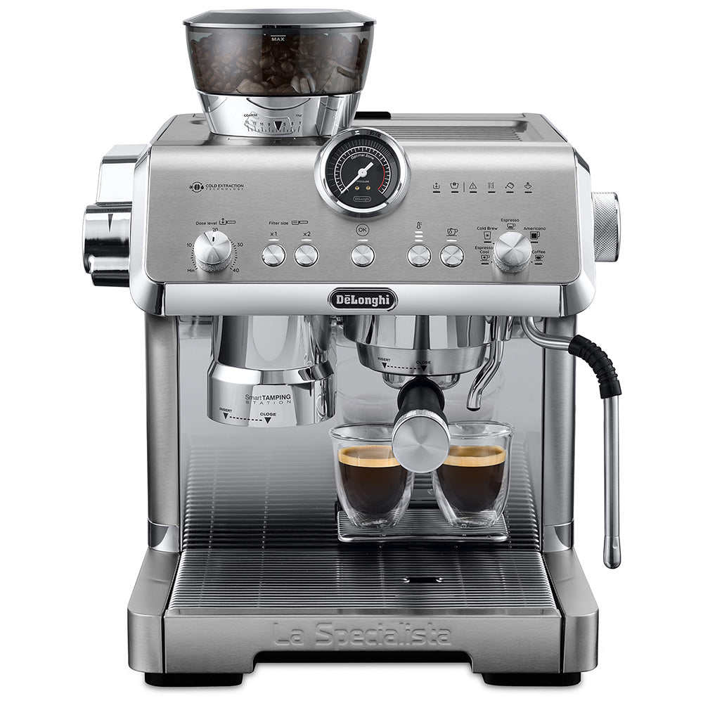 DeLonghi La Specialista Opera Manual Pump Espresso Coffee Machine, EC9555.M