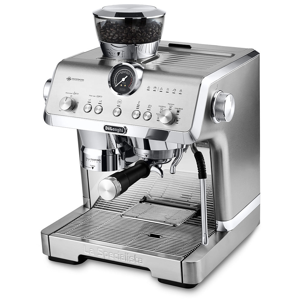 DeLonghi La Specialista Opera Manual Pump Espresso Coffee Machine, EC9555.M