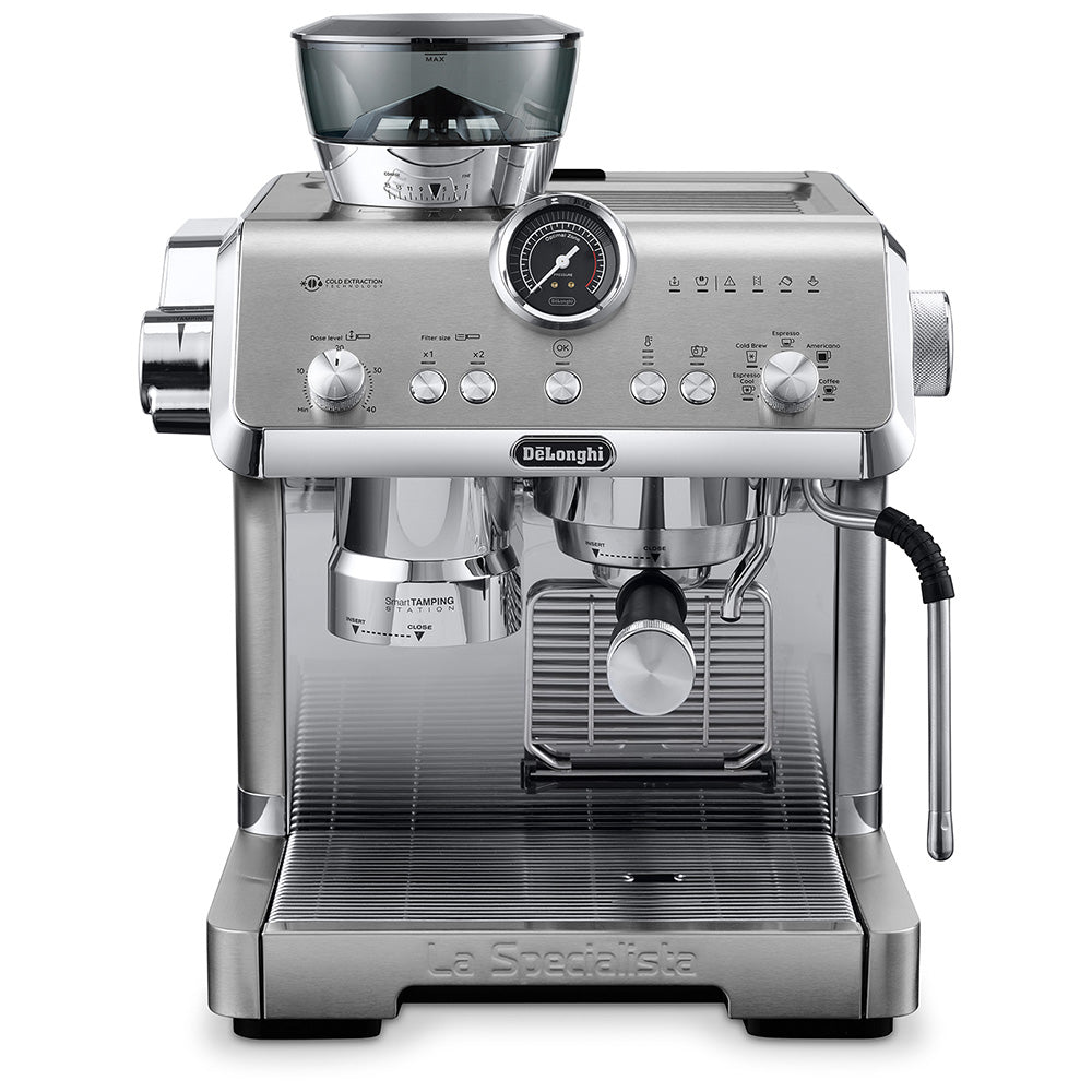 DeLonghi La Specialista Opera Manual Pump Espresso Coffee Machine, EC9555.M