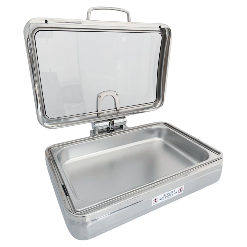 Snappy Chef Elite Rectangular Chafing Dish, 11.2L