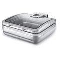 Snappy Chef Elite Square Chafing Dish, 5.5L
