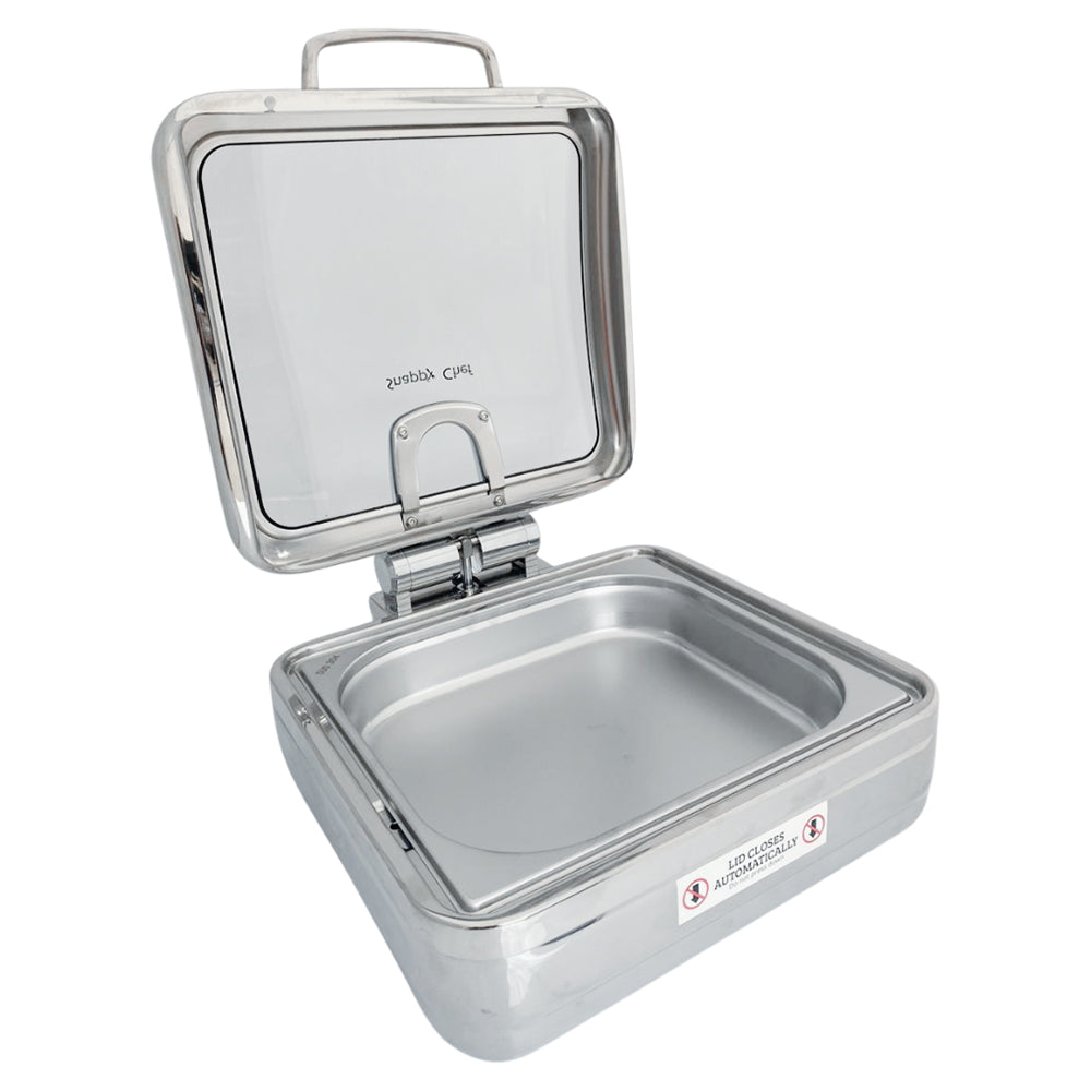 Snappy Chef Elite Square Chafing Dish, 5.5L