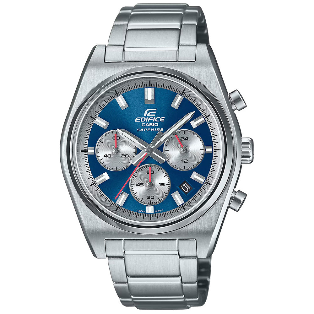 Casio Edifice Men's 100m Chronograph Wrist Watch, EFB-730D-2AVUDF