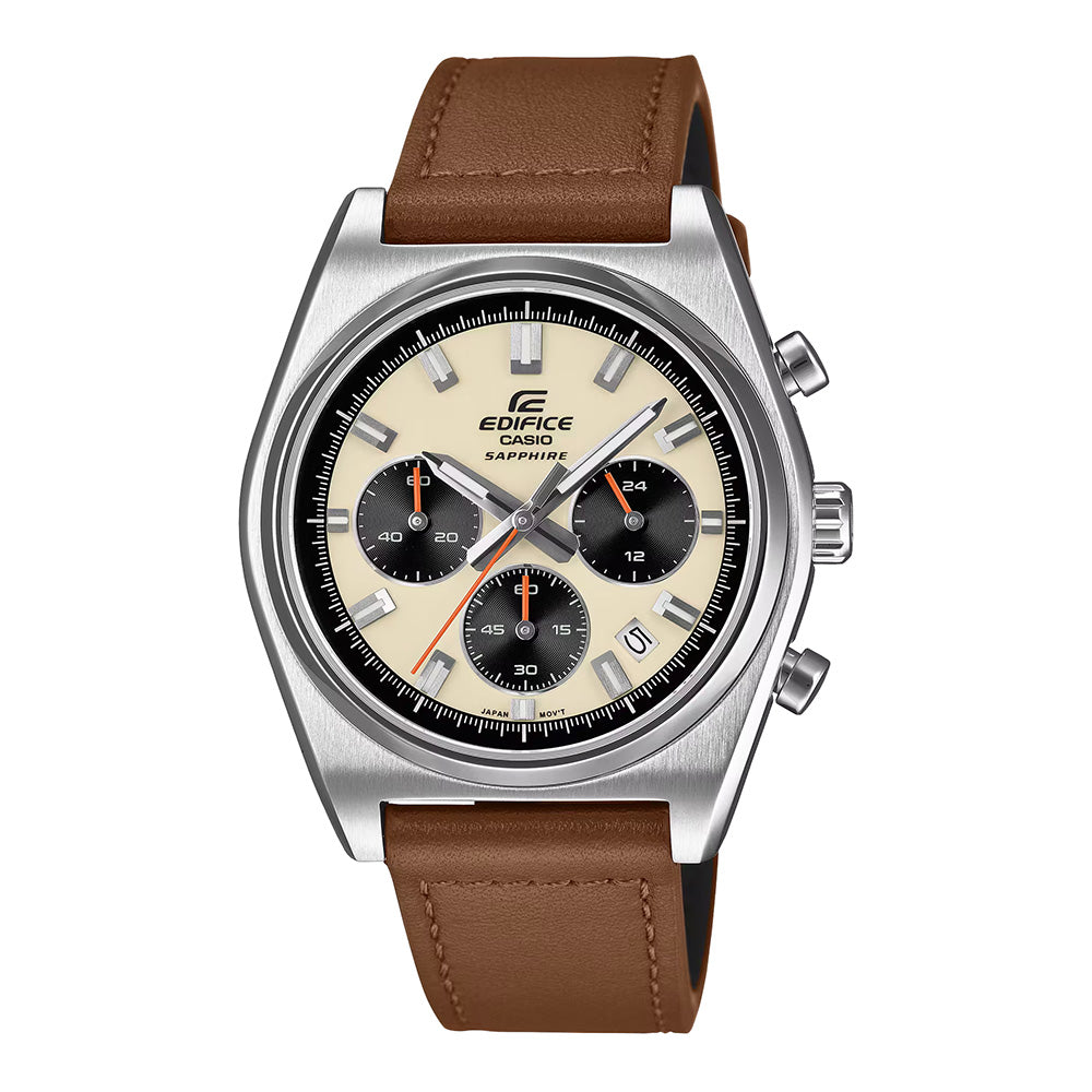 Casio Edifice Chronograph Men's Wrist Watch, EFB-730L-7AVUDF