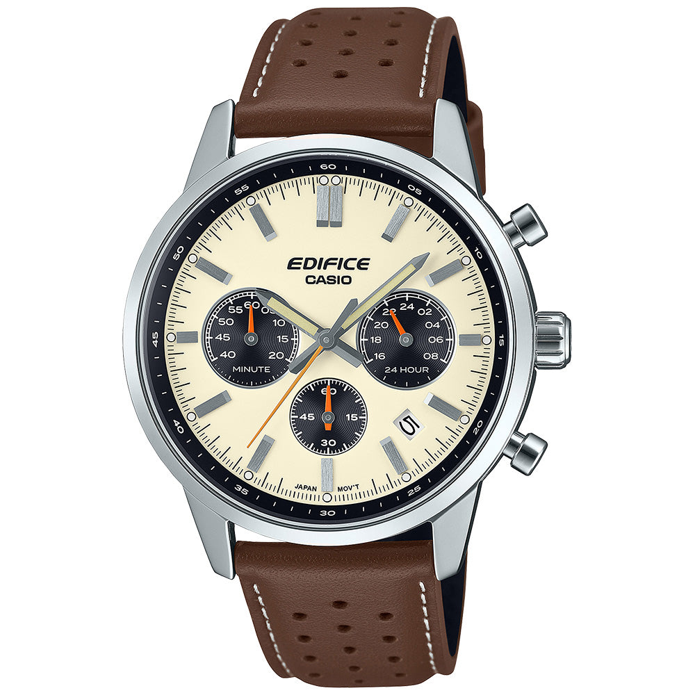 Casio Edifice Men's 100m Chronograph Wrist Watch, EFR-575L-7ADF