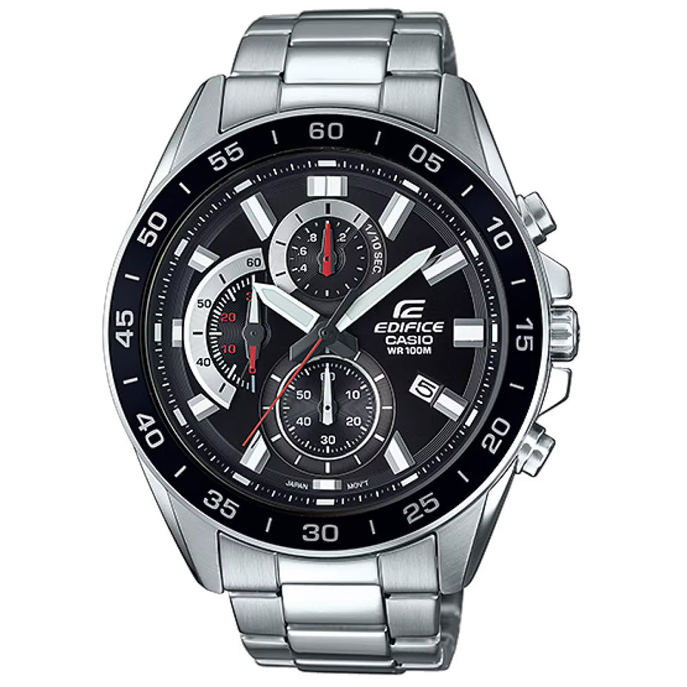 Casio Edifice Men's 100m Chronograph Wrist Watch, EFV-550D-1AVUDF