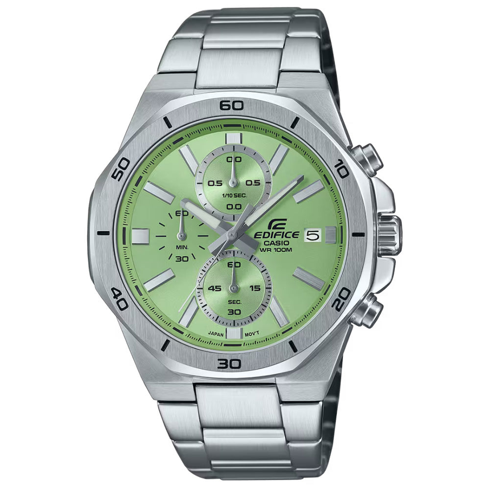 Casio Edifice Men's 100m Chronograph Wrist Watch, EFV-640D