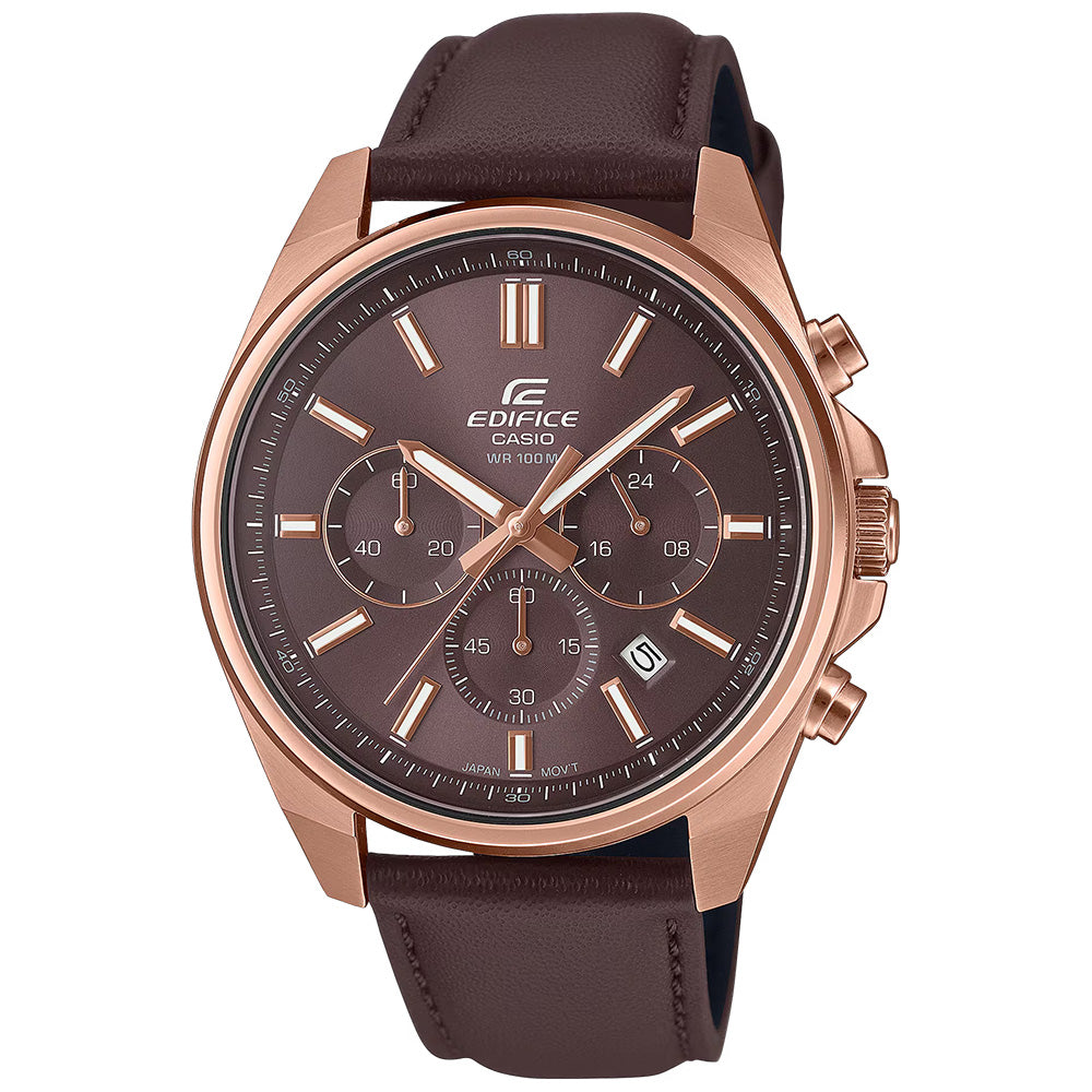 Casio Edifice Men's 100m Chronograph Wrist Watch, EFV-650CL-5AVUDF