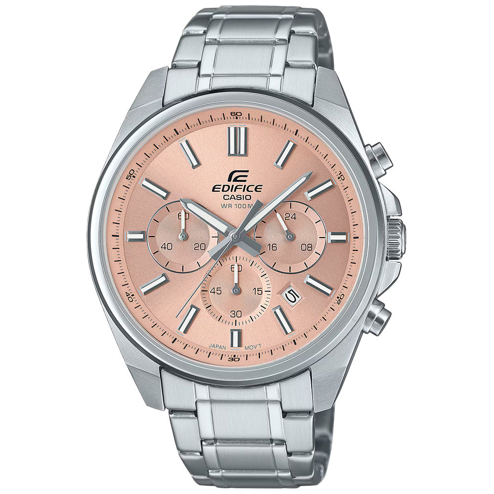 Casio Edifice Men's 100m Chronograph Wrist Watch, EFV-650D