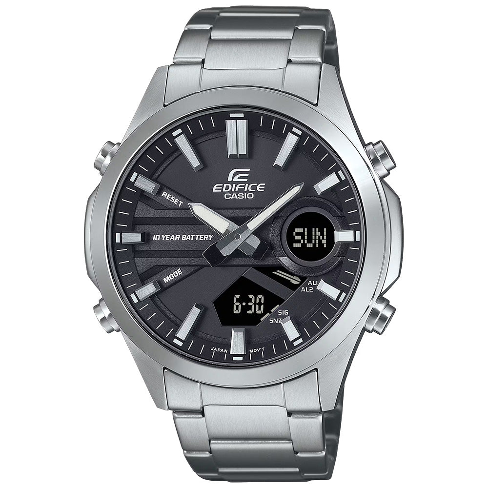 Casio Edifice 100m AnaDigi Wrist Watch, EEFV-C120D-1ADF