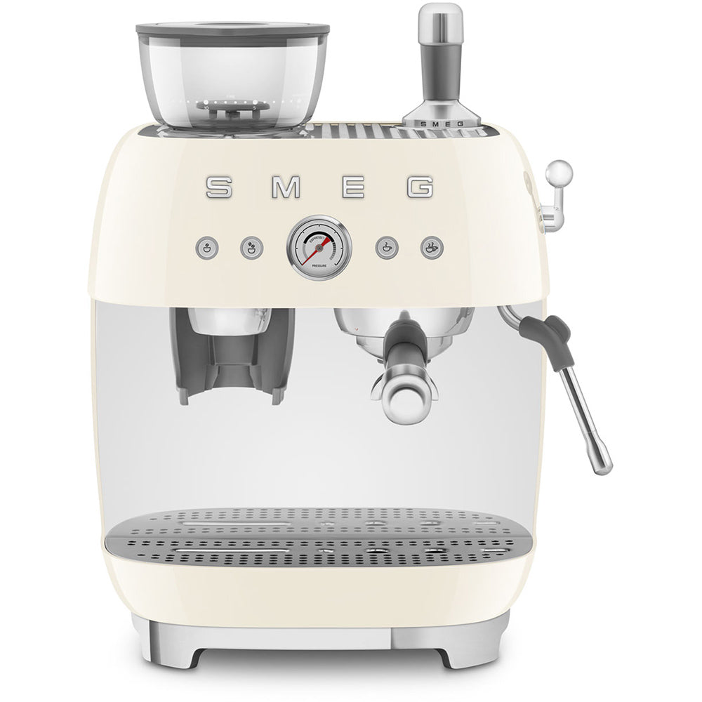 Smeg Retro Manual Espresso Coffee Machine with Grinder