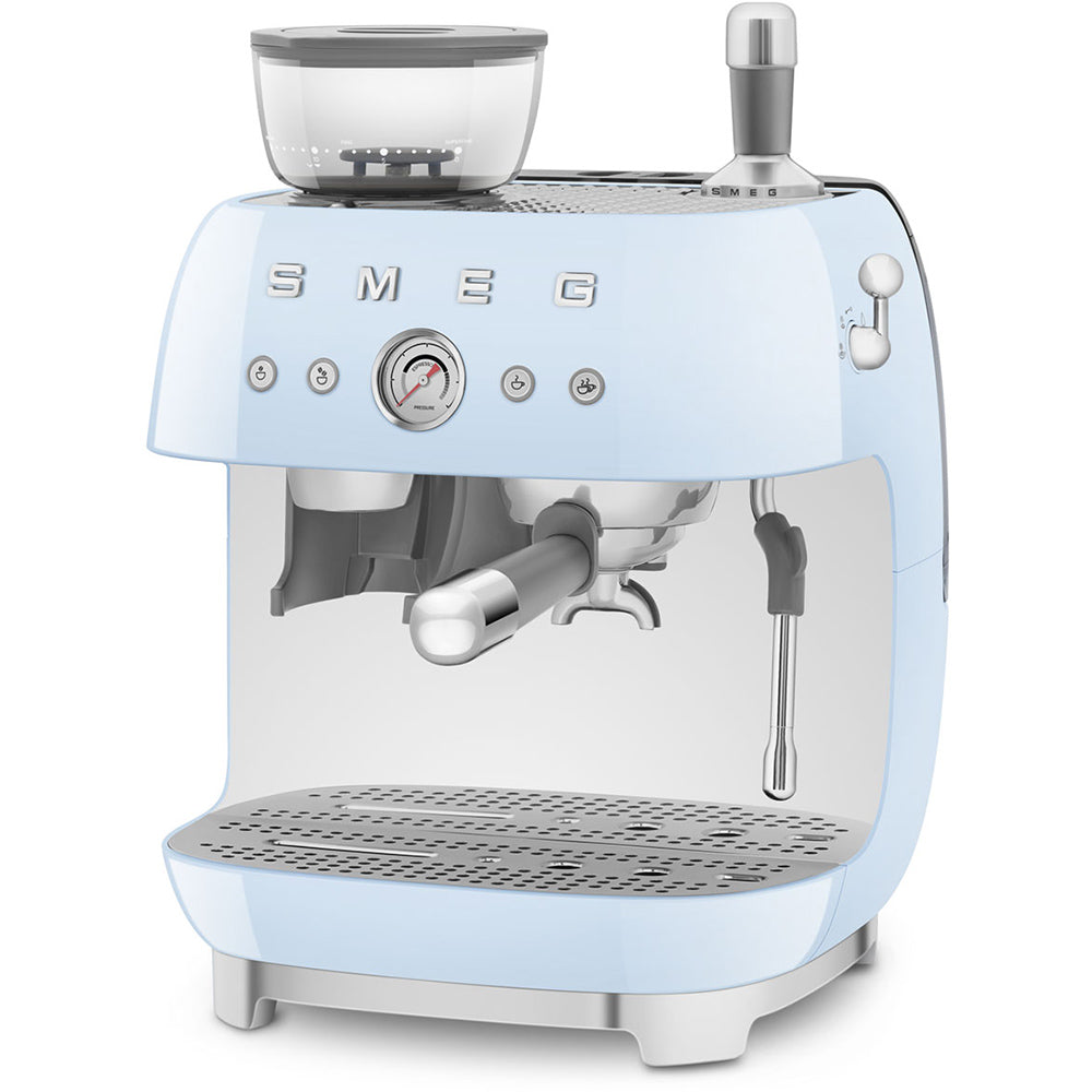 Smeg Retro Manual Espresso Coffee Machine with Grinder