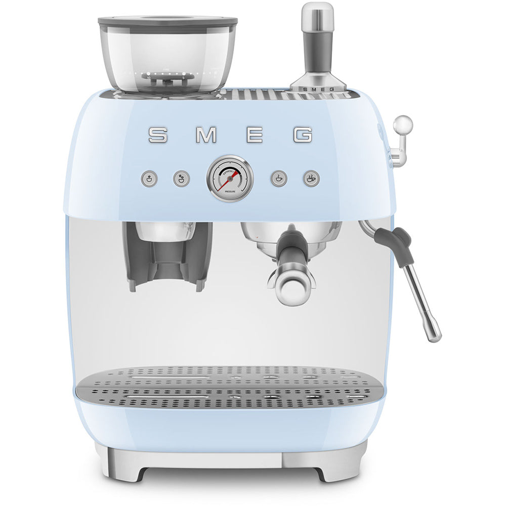 Smeg Retro Manual Espresso Coffee Machine with Grinder