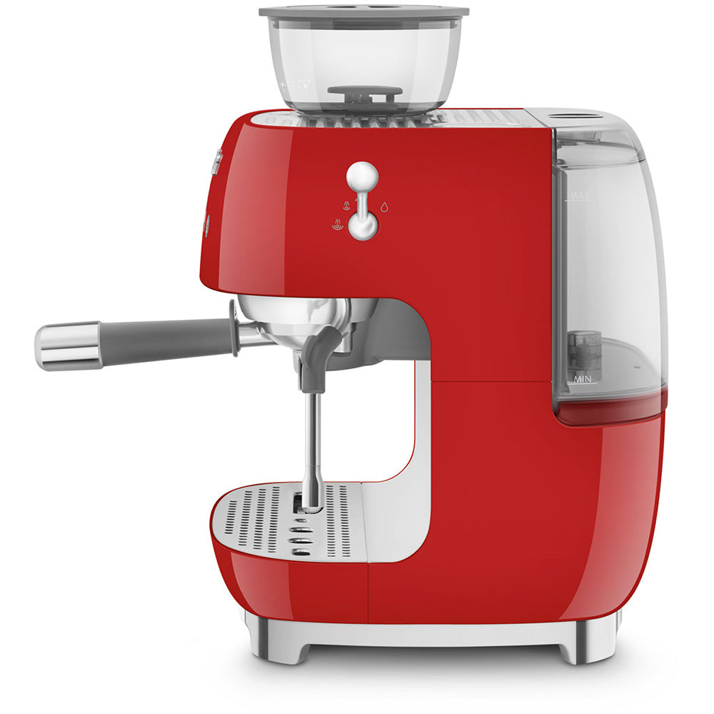 Smeg Retro Manual Espresso Coffee Machine with Grinder