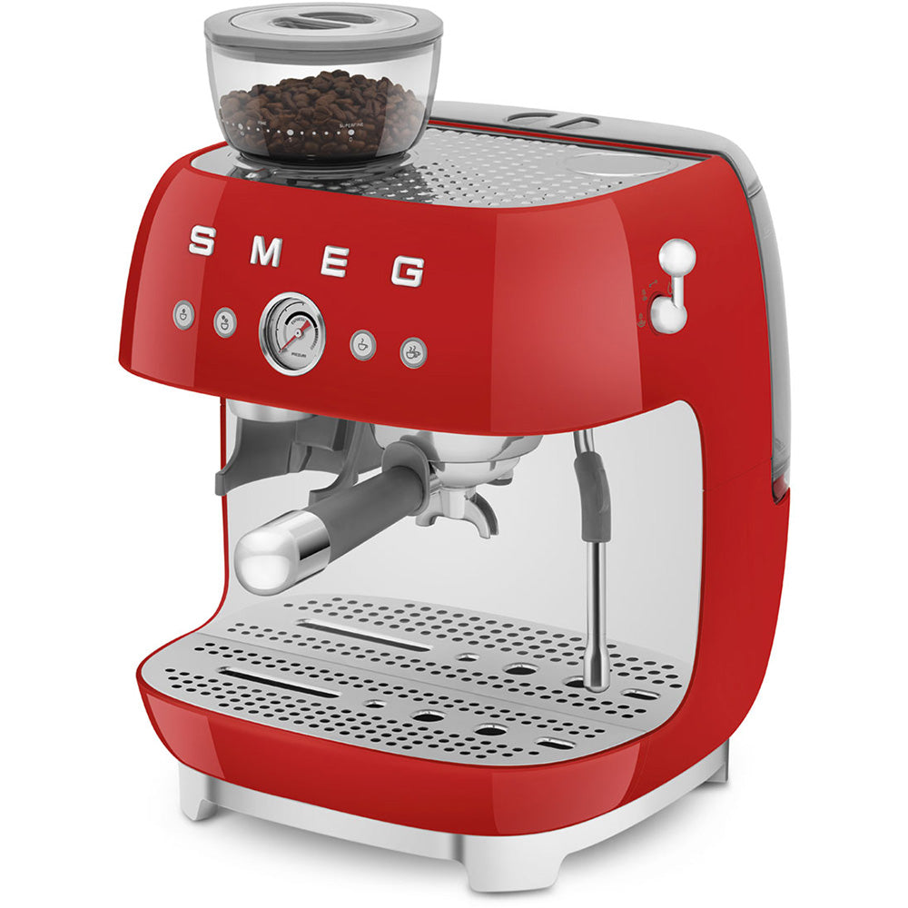 Smeg Retro Manual Espresso Coffee Machine with Grinder